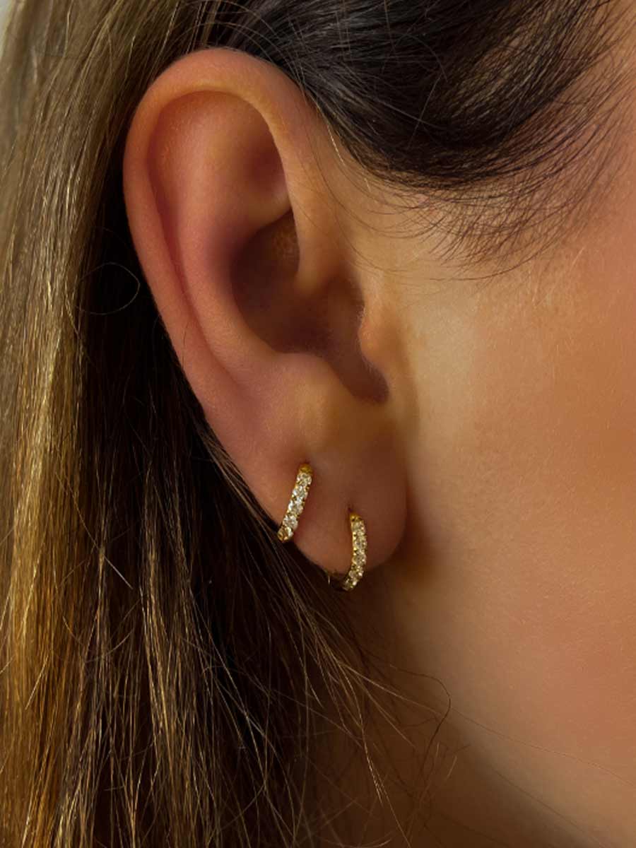 Pendientes Destello Diamante