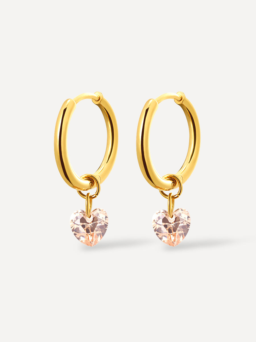 Pendientes Corazón Suave