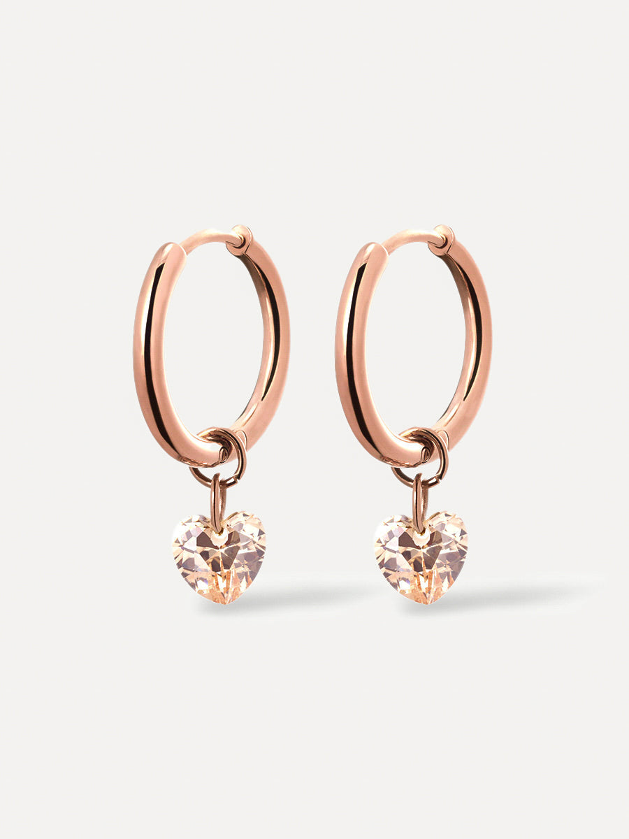 Pendientes Corazón Suave