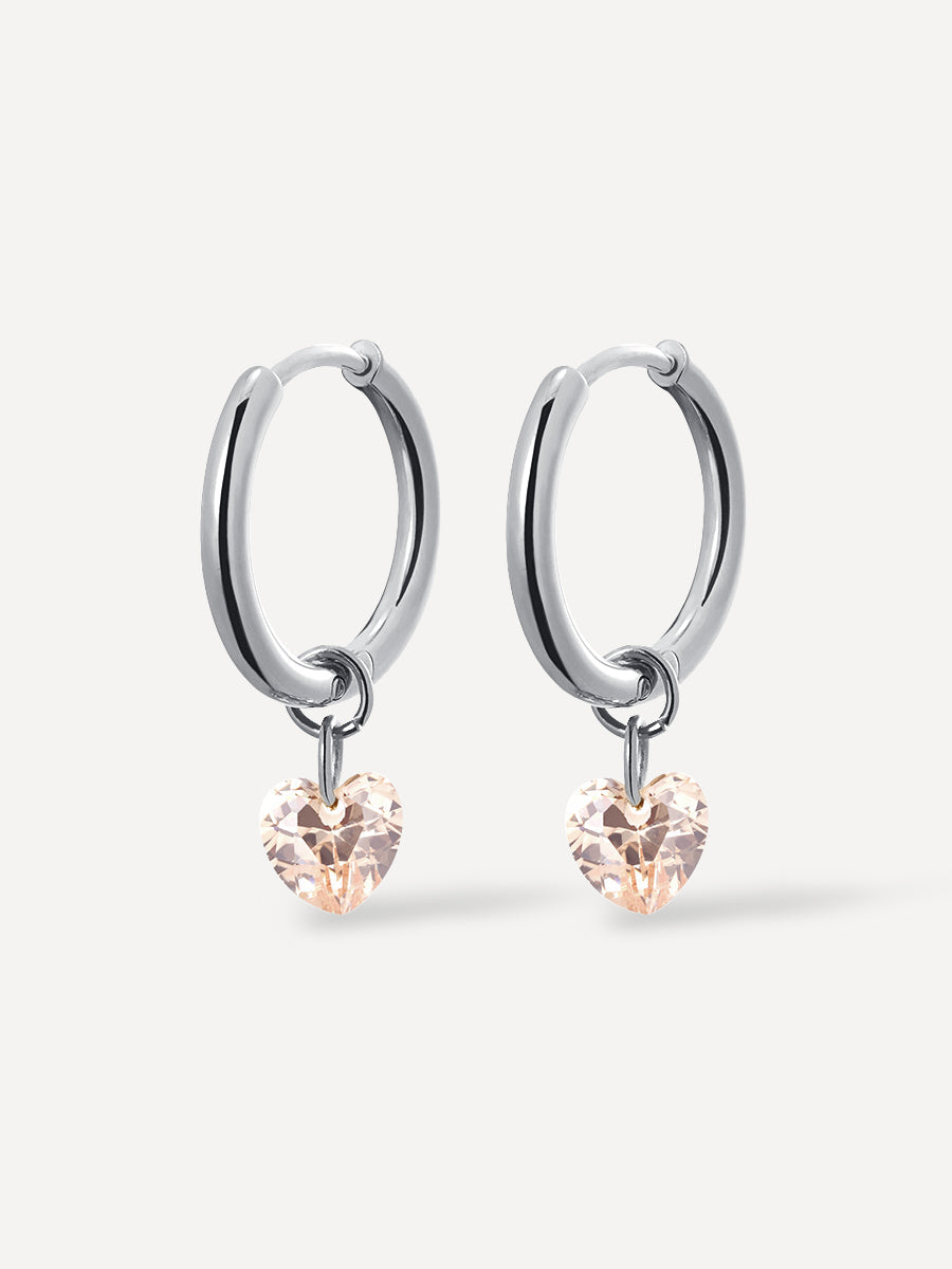 Pendientes Corazón Suave
