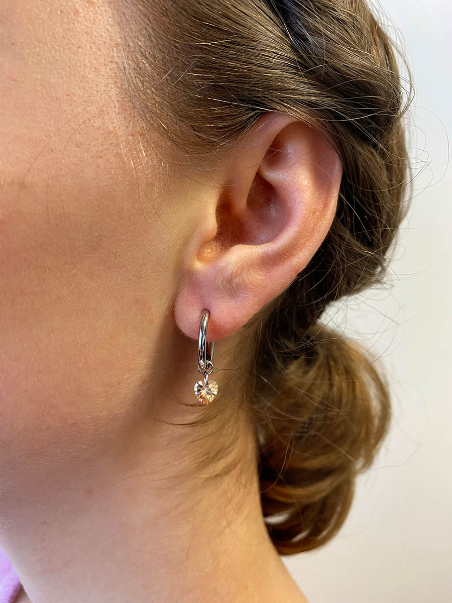 Pendientes Corazón Suave