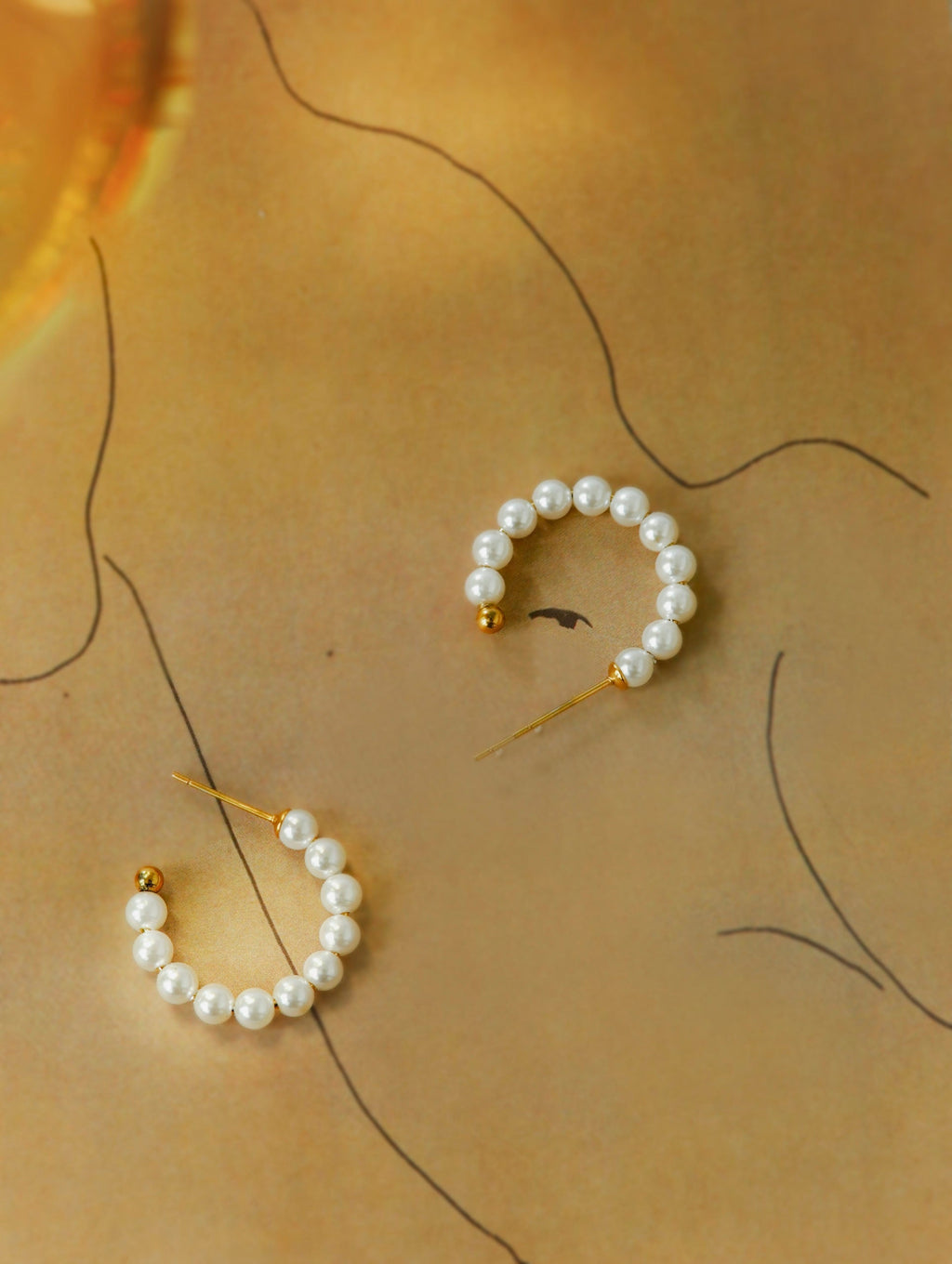 Pendientes Perla Tradicional