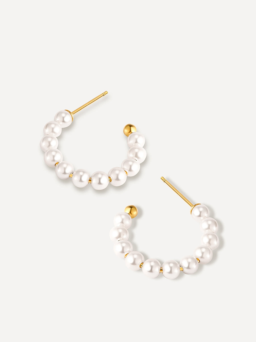 Pendientes Perla Tradicional