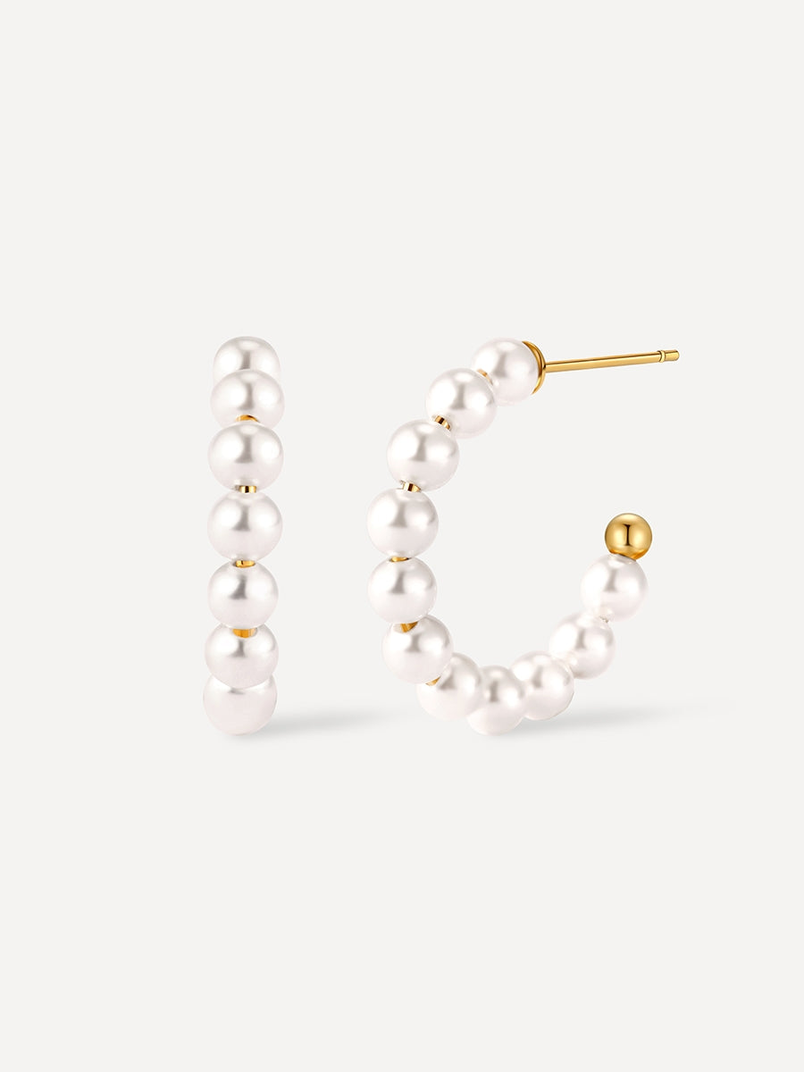 Pendientes Perla Tradicional