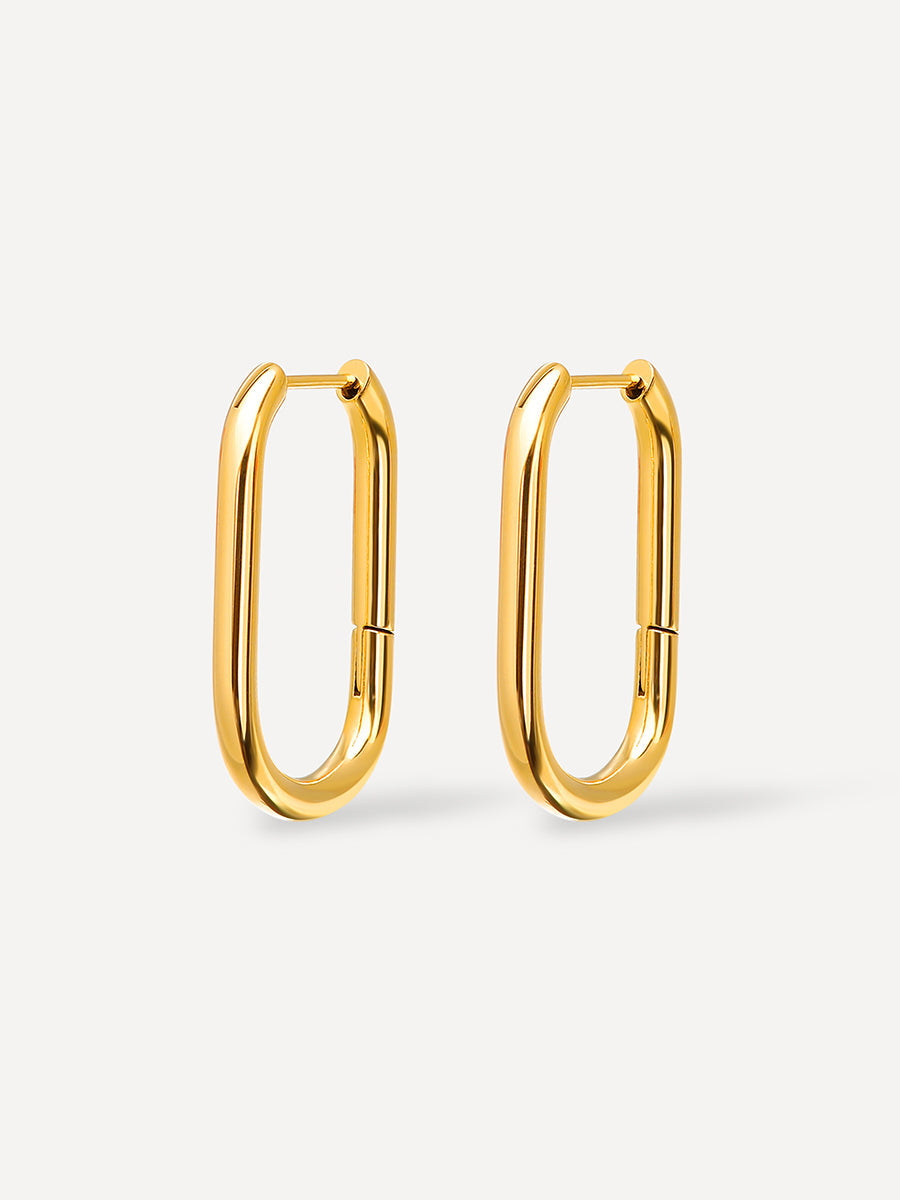 Grandes Aros Dorados