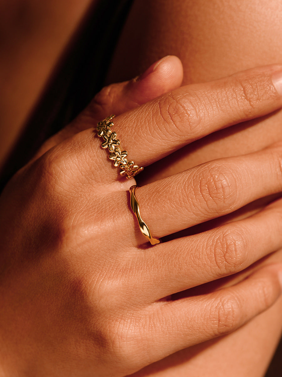 Anillo Flor Silvestre