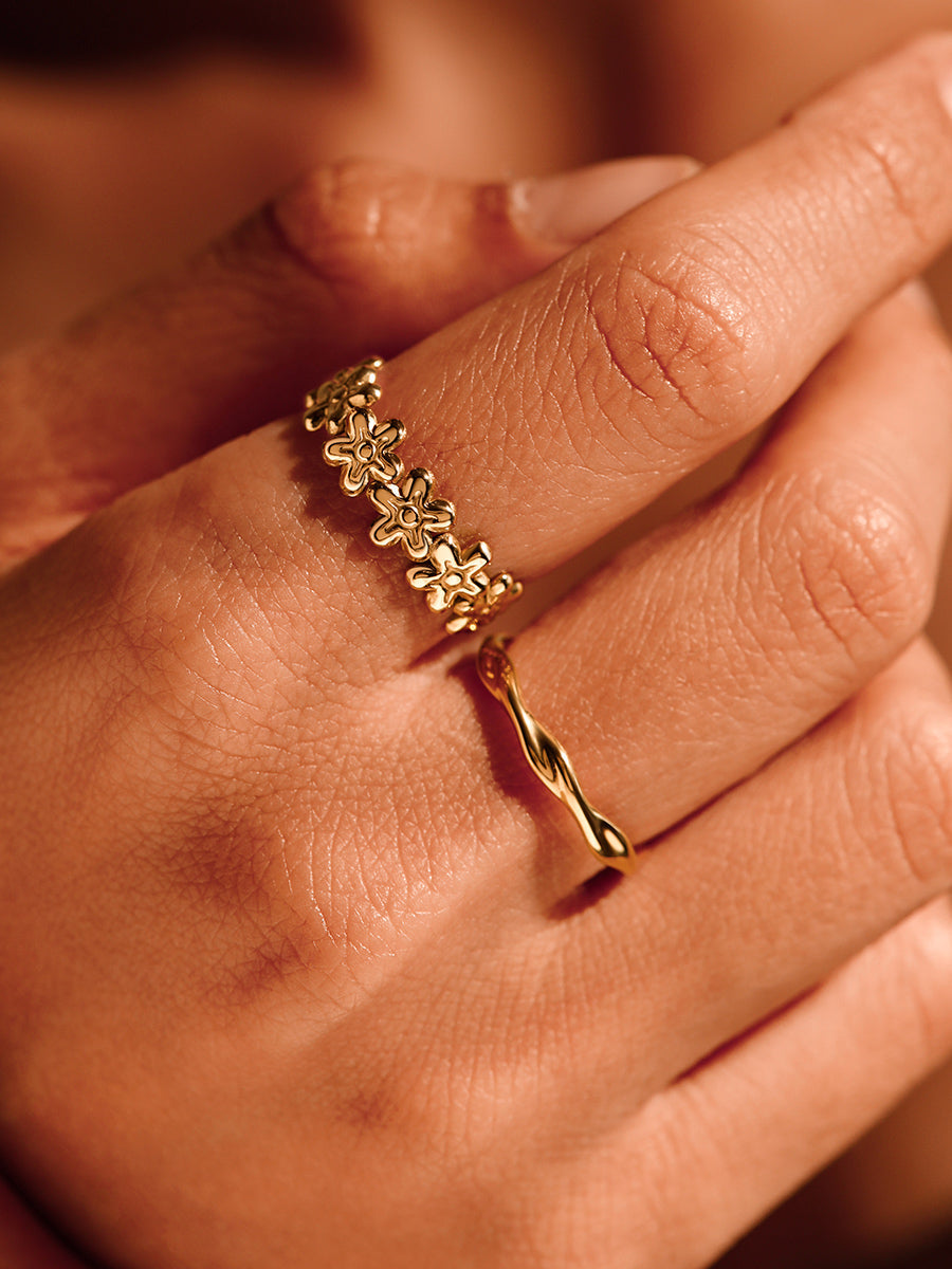 Anillo Flor Silvestre