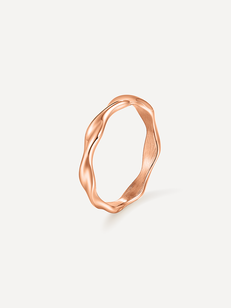 Anillo Curva Moderna