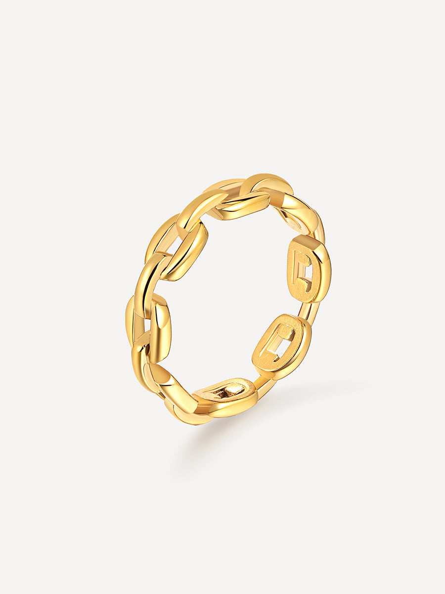 Anillo Esencia Dorada