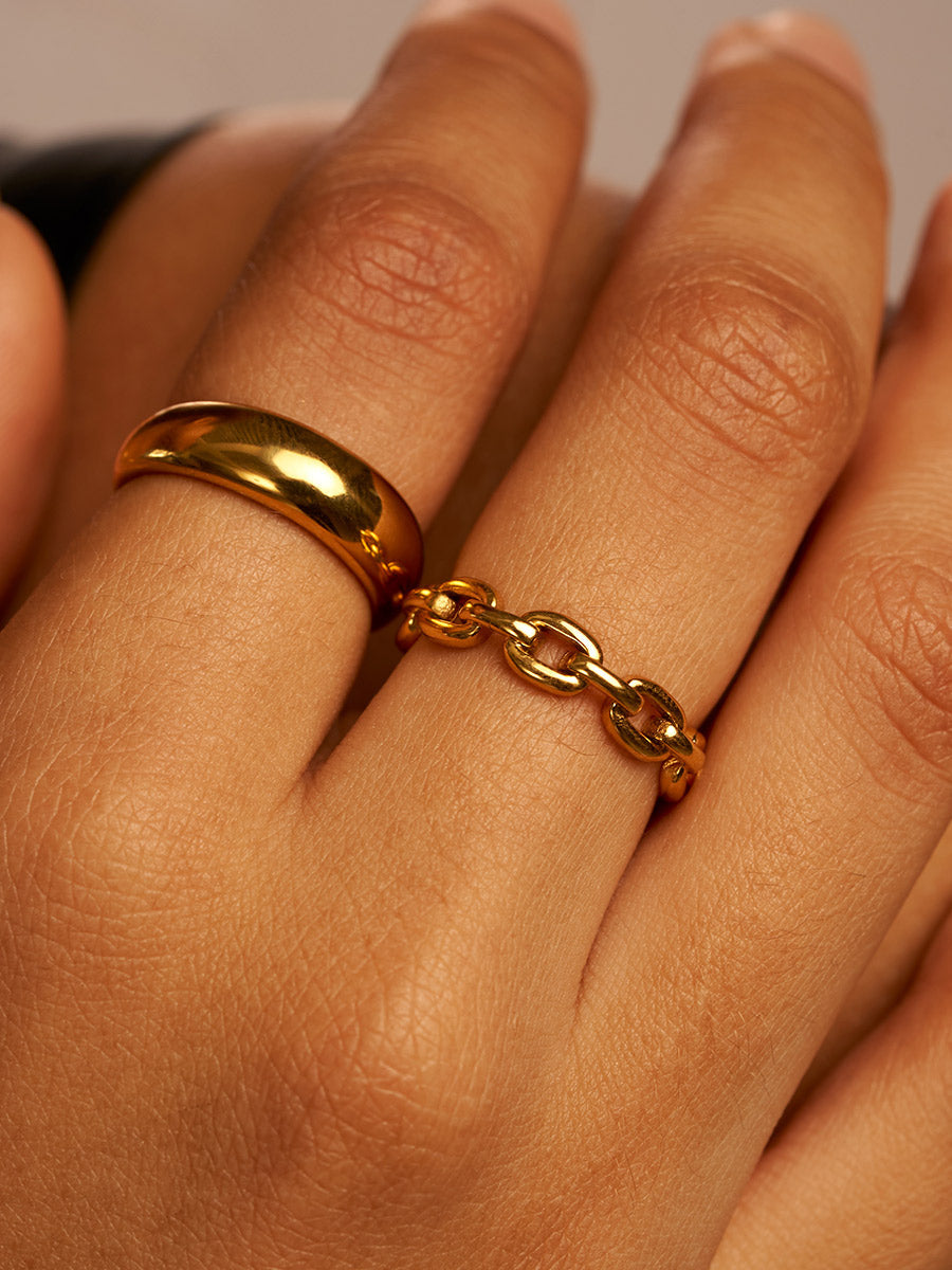 Anillo Esencia Dorada