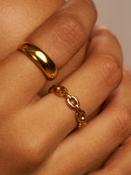 Anillo Esencia Dorada