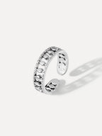 Anillo Onda Dorada