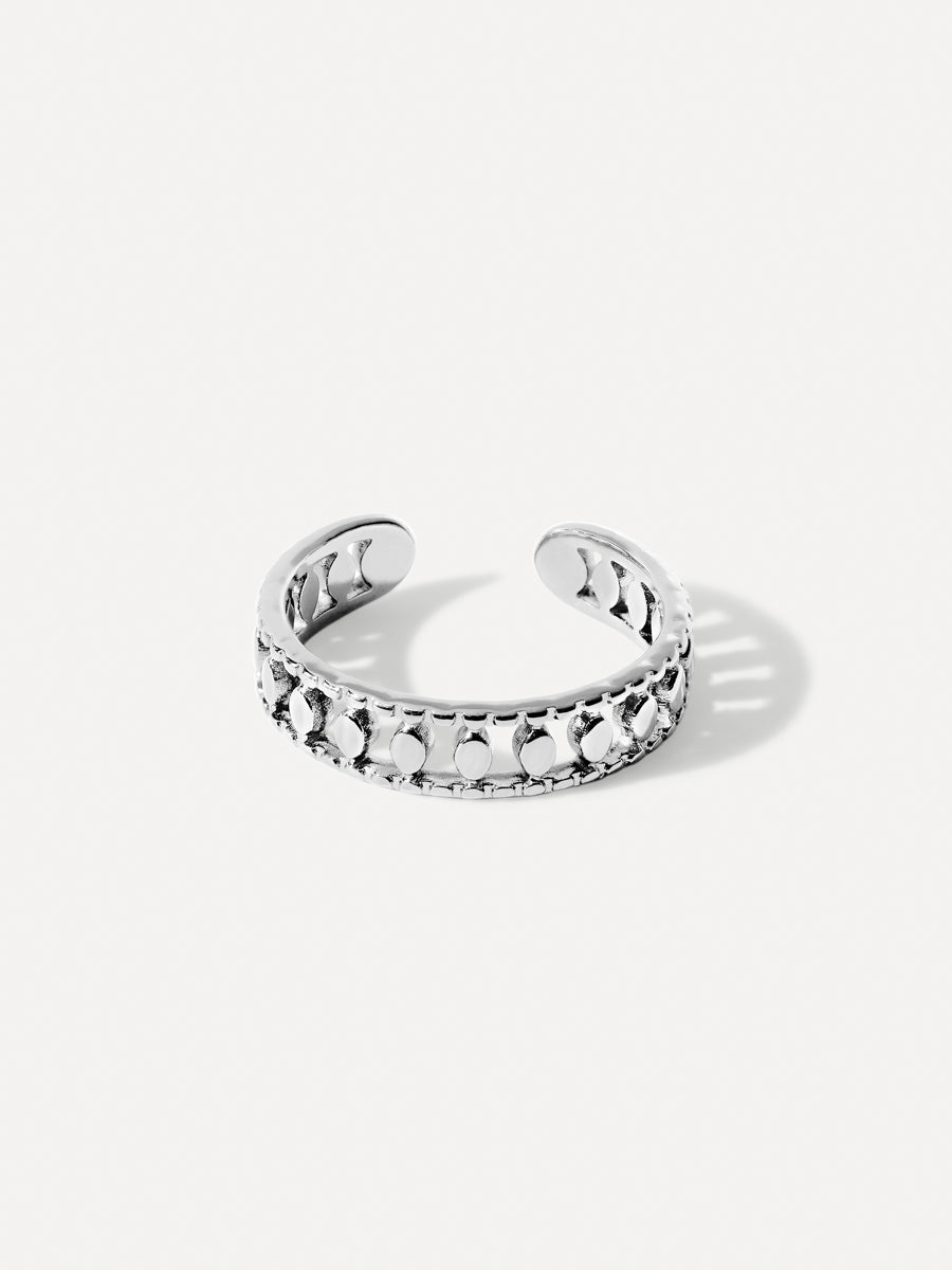 Anillo Onda Dorada