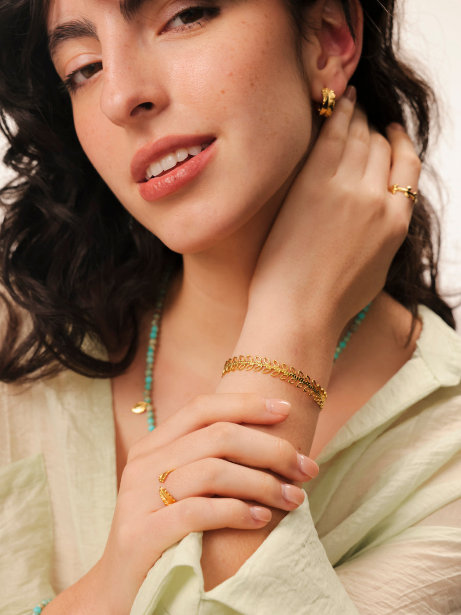 Anillo Alas Doradas
