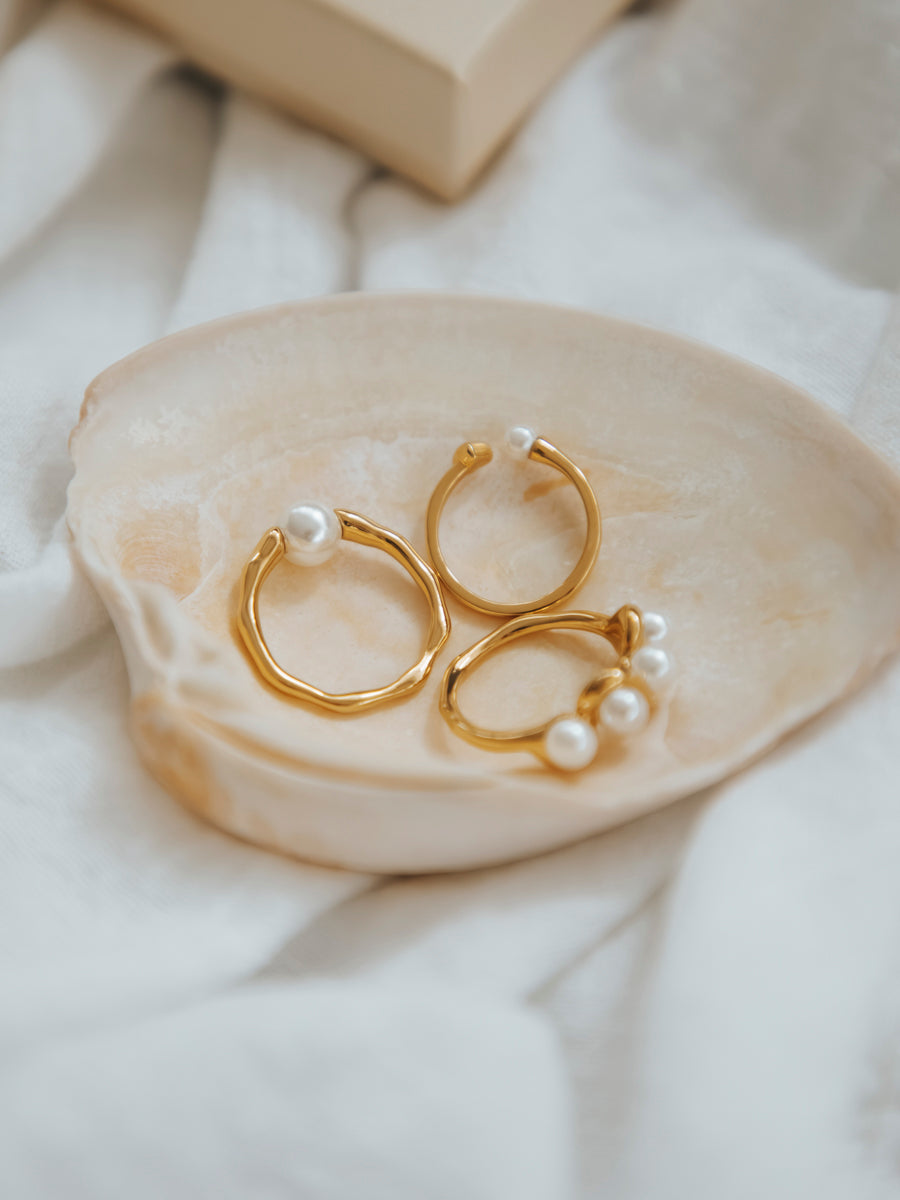 Anillo Perla Refinada