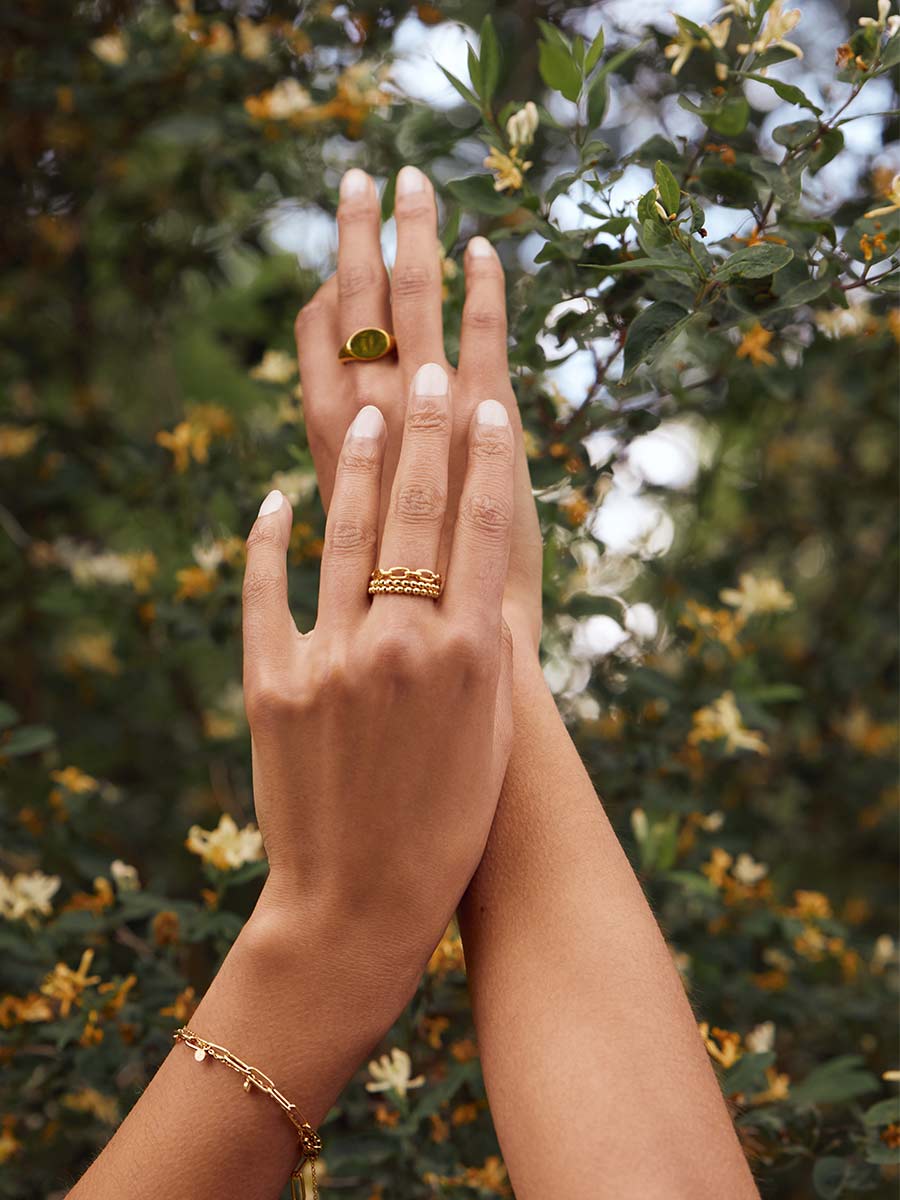 Anillo Punta Dorada