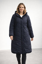 Lara | Parka Larga Acolchada Mujer con Capucha