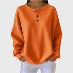 Judith | Sudadera Sin Capucha Mujer Estampado Navideño Manga Larga