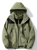 Ingrid | Chaqueta Impermeable 3 en 1 con Forro Polar Mujer Capucha