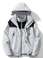 Ingrid | Chaqueta Impermeable 3 en 1 con Forro Polar Mujer Capucha