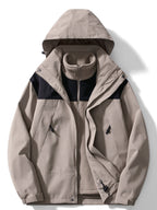 Ingrid | Chaqueta Impermeable 3 en 1 con Forro Polar Mujer Capucha