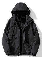 Ingrid | Chaqueta Impermeable 3 en 1 con Forro Polar Mujer Capucha