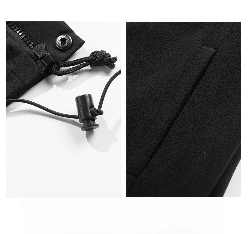 Ingrid | Chaqueta Impermeable 3 en 1 con Forro Polar Mujer Capucha