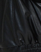 Delfina | Chaqueta de Cuero Oversize Biker Mujer Cremallera