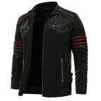 Bermudo | Chaqueta para Moto Hombre Polipiel Forro Interior