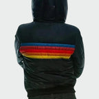 Vera | Chaqueta Acolchada Impermeable Mujer Estampado Multicolor