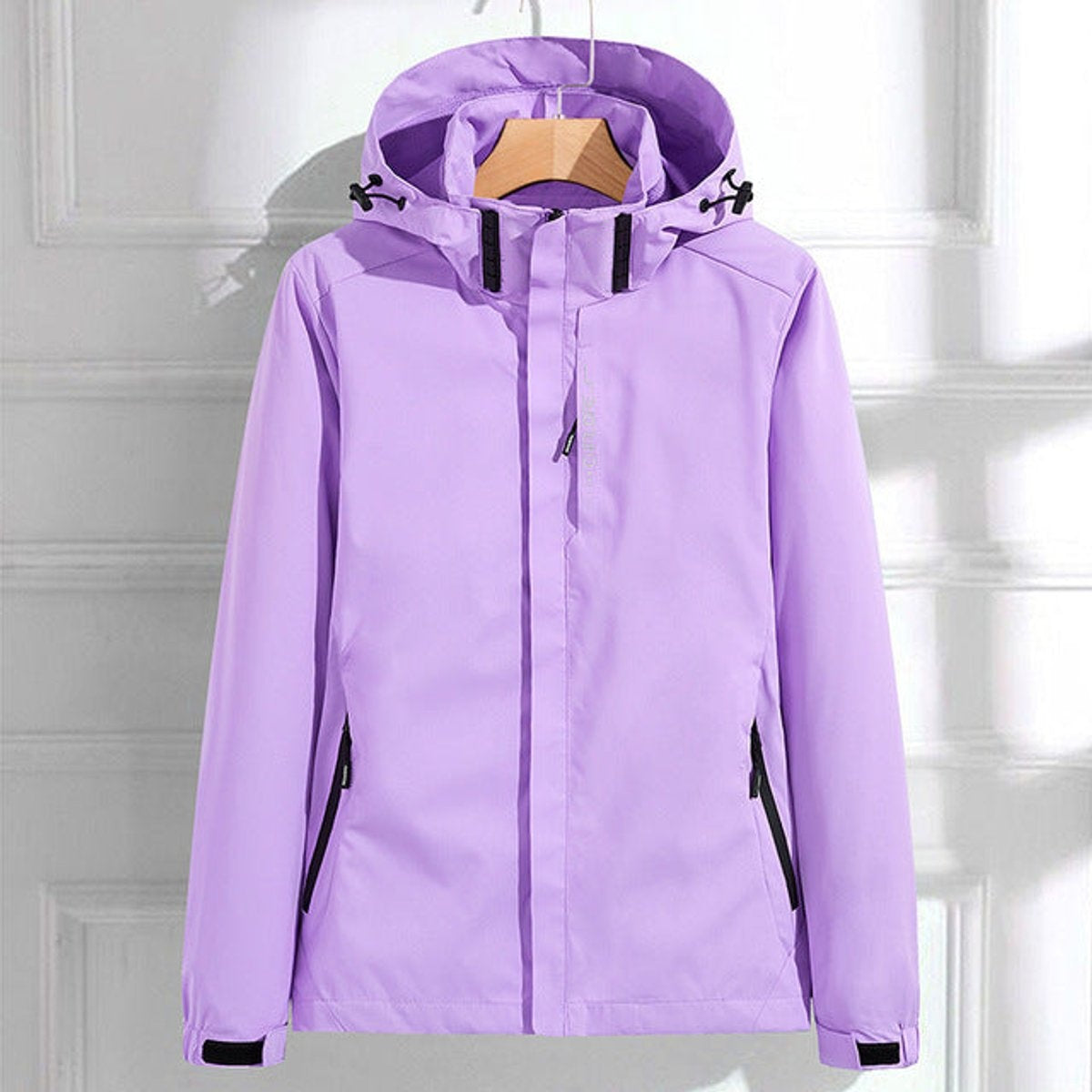 Garazi | Chaqueta Impermeable con Capucha Mujer Cortavientos
