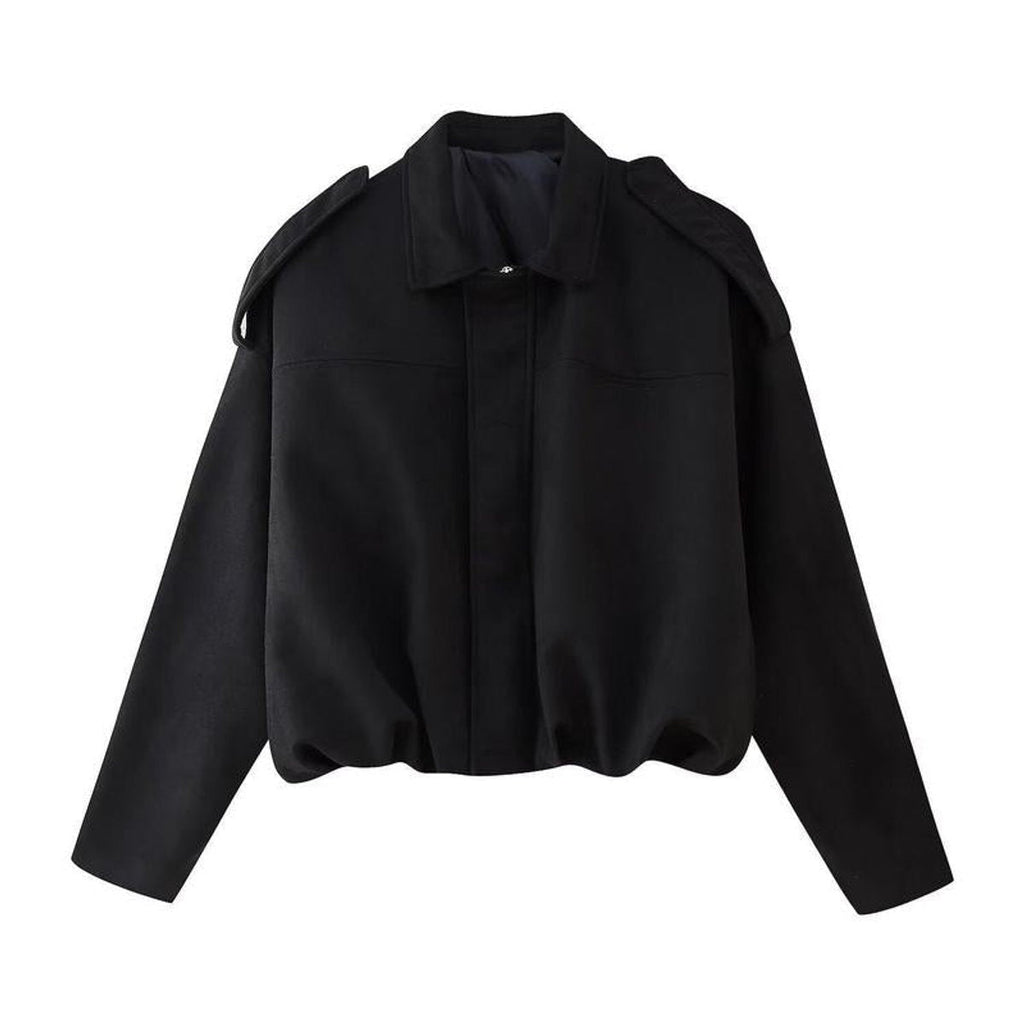 Pilar | Chaqueta de Ante Mujer Oversize Bomber Manga Larga