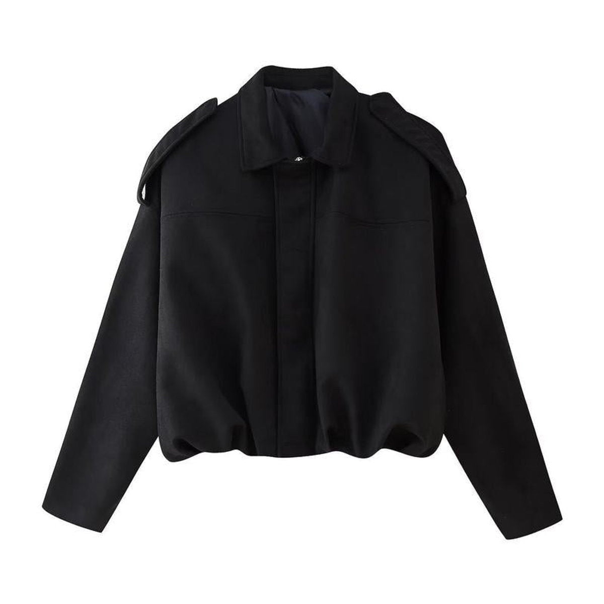 Pilar | Chaqueta de Ante Mujer Oversize Bomber Manga Larga