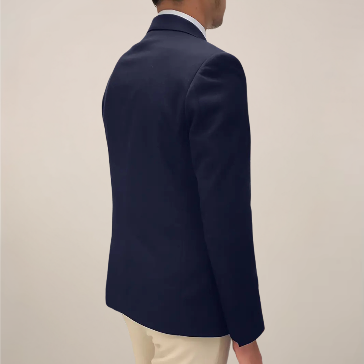 Olegario | Chaqueta Americana de Solapa Hombre Botones Metálicos