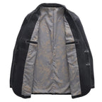 Uriel | Chaqueta Vaquera de Denim Hombre Blazer Cuello Solapa