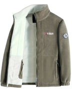 Higinio | Chaqueta Polar Hombre Cuello Alto Cremallera