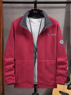 Higinio | Chaqueta Polar Hombre Cuello Alto Cremallera
