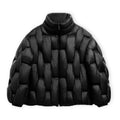 Leonora | Chaqueta de Plumas Oversize Mujer Cuello Alto Cremallera