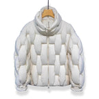 Leonora | Chaqueta de Plumas Oversize Mujer Cuello Alto Cremallera