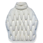 Leonora | Chaqueta de Plumas Oversize Mujer Cuello Alto Cremallera