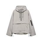 Alba | Anorak Impermeable Cortavientos Mujer con Capucha
