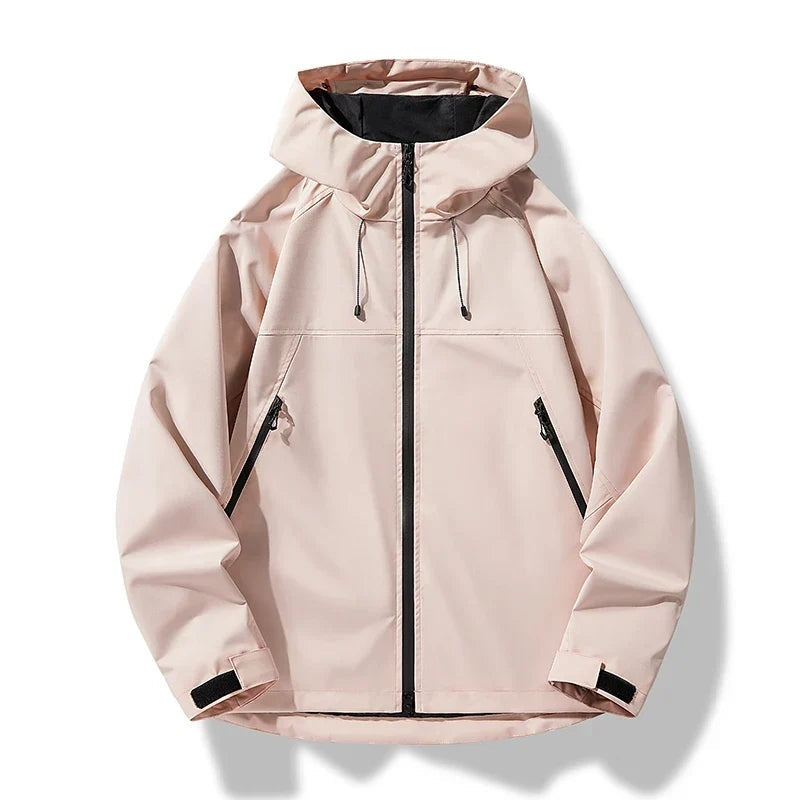 Osvaldo | Cazadora Hombre Invierno Softshell con Capucha Impermeable
