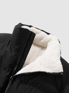 Demián | Chaqueta Acolchada Hombre Puffer con Forro de Borreguito