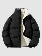 Demián | Chaqueta Acolchada Hombre Puffer con Forro de Borreguito
