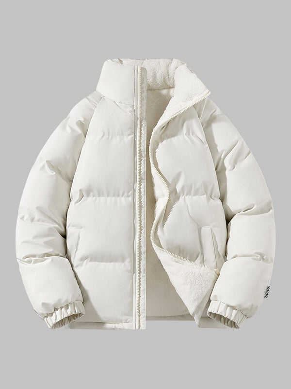 Demián | Chaqueta Acolchada Hombre Puffer con Forro de Borreguito