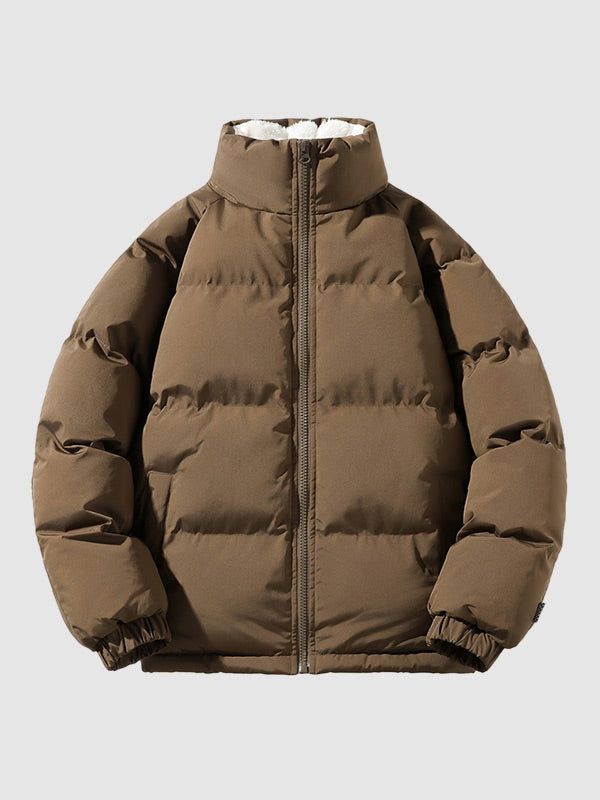 Demián | Chaqueta Acolchada Hombre Puffer con Forro de Borreguito