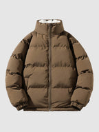 Demián | Chaqueta Acolchada Hombre Puffer con Forro de Borreguito