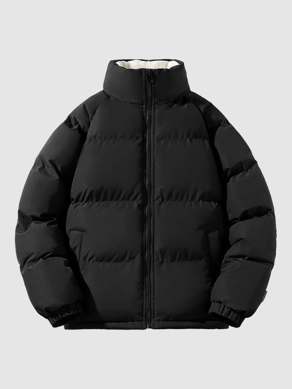 Demián | Chaqueta Acolchada Hombre Puffer con Forro de Borreguito