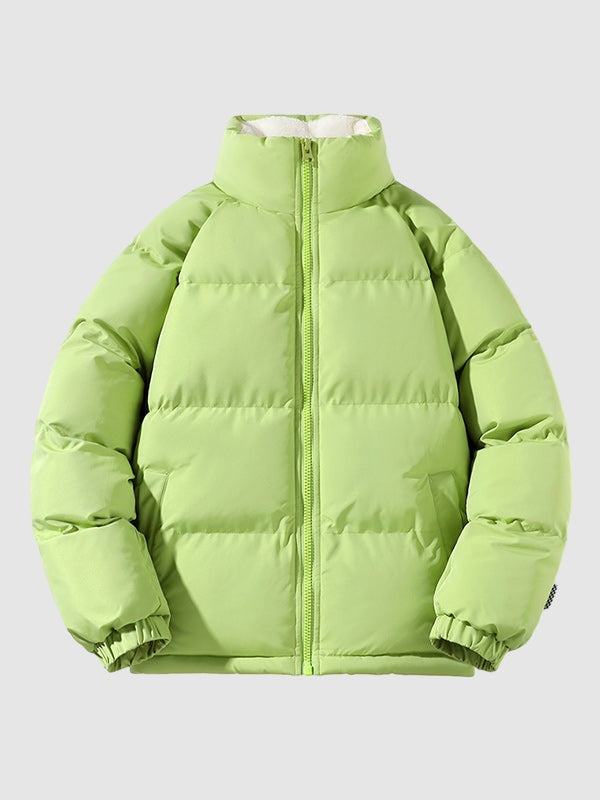 Demián | Chaqueta Acolchada Hombre Puffer con Forro de Borreguito