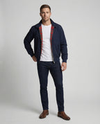 Ulpiano | Chaqueta Harrington Hombre Forro Cuadros Cremallera
